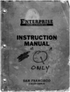 Cover of Instruction Manual Model DMQ-6