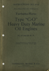 Cover of Starting & Operating Type "C-O", 30, 45, & 60 HP