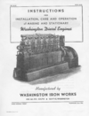 Cover of Instructions for Installation, Care & Operation